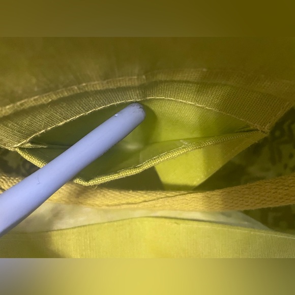 Green and Gold Mudpie Tote Bag - Picture 6 of 6